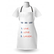 Do List Apron