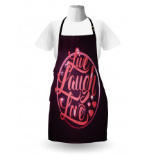 Bokeh Hearts Apron