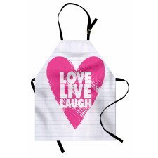 Notebook Words Apron