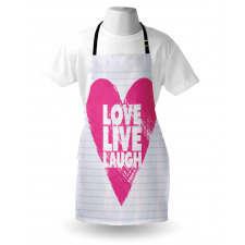 Notebook Words Apron