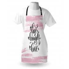 Abstract Pink Tone Apron