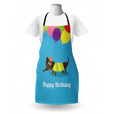 Dog and Balloons Apron