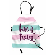 Love is Fearless Words Apron