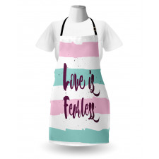 Love is Fearless Words Apron