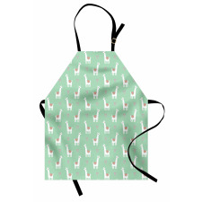 Candy Cane Hearts Apron