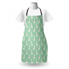 Candy Cane Hearts Apron