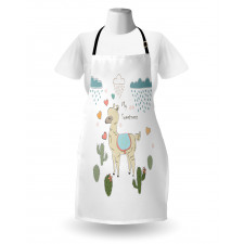 Abstract Animal Apron