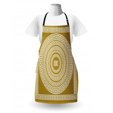 Frieze Meander Lines Apron