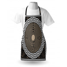 Grecian Fret and Wave Apron