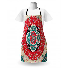 Circles Blooms Apron