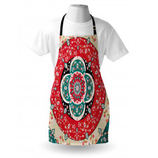 Circles Blooms Apron