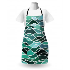 Stained Glass Composition Apron