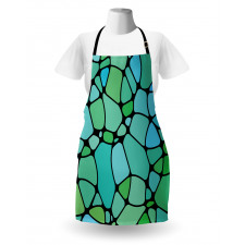 Mosaic Abstract Composition Apron