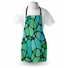 Mosaic Abstract Composition Apron