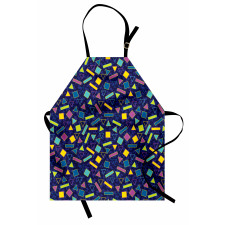 Retro 80s Memphis Fashion Apron