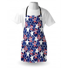 Patriotic American Star Apron