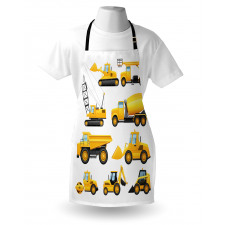 Construction Vehicles Apron