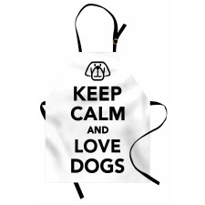 Words for Dog Lovers Apron
