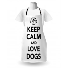 Words for Dog Lovers Apron