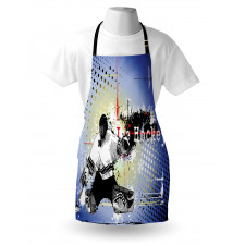 Player Snow Cityscape Apron