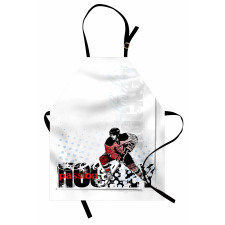 Goalie Playing Artwork Apron