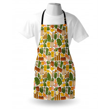 Colorful Pound Signs Apron