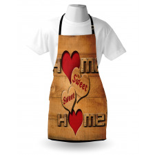 Hearts Words Apron