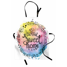 Words in a Circle Apron