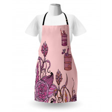 Bird Cage Flora Apron