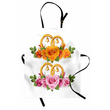 Roses Rings Apron