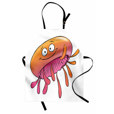 Funny Jellyfish Apron