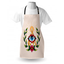 Esoteric Colorful Abstract Apron