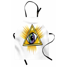 Mystical Triangle Wisdom Apron