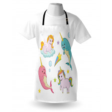 Colorful Rainbow Animal Apron