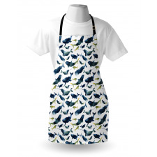 Watercolor Mammals Apron