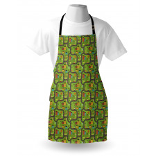 Cartoon Road Apron