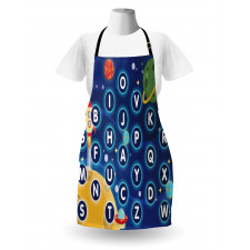 Space Letters Apron