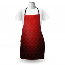 Vintage Floral Style Ombre Apron