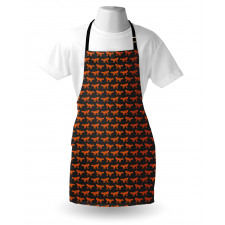 Forest Animal Silhouette Apron