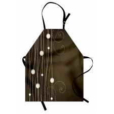 Dotted Lines Vintage Apron