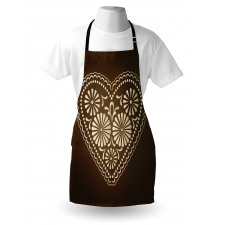 Romantic Heart Pattern Apron