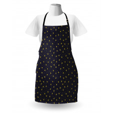 Yellow Stars and Dots Apron