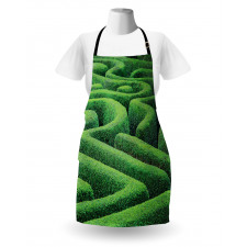 Green Plant Maze Park Apron