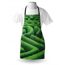 Green Plant Maze Park Apron