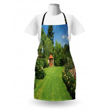 Roses Pathway Gazebo Apron