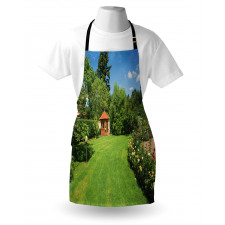 Roses Pathway Gazebo Apron