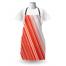 Barcode Lines Design Apron