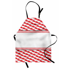 Abstract Xmas Border Apron