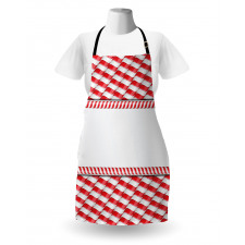 Abstract Xmas Border Apron