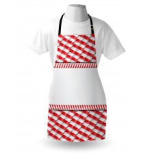 Abstract Xmas Border Apron